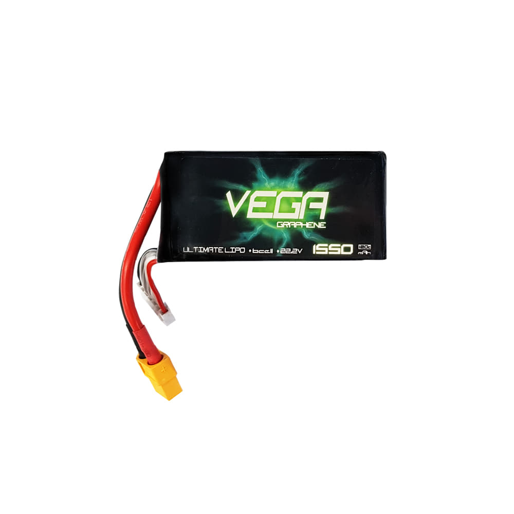 �˾���ũ  [VEGA] ���� �׷��� 22.2V 1550mAh 120C ��Ƭ������ ���͸� - XT60 2
