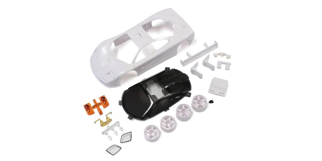 �˾���ũ KYMZN181 [KYOSHO] McLaren F1 LM White body set(w/Wheel) 1