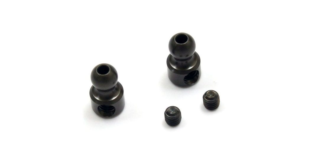�˾���ũ KYLA237GM [KYOSHO] Stabilizer Adjust Ball (ZX-5/Gunmetal) 1