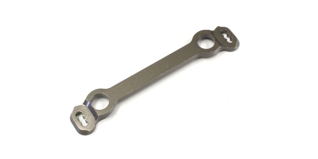 �˾���ũ KYIF446B [KYOSHO] Steering Plate (Gunmetal/MP9 TKI4) 1