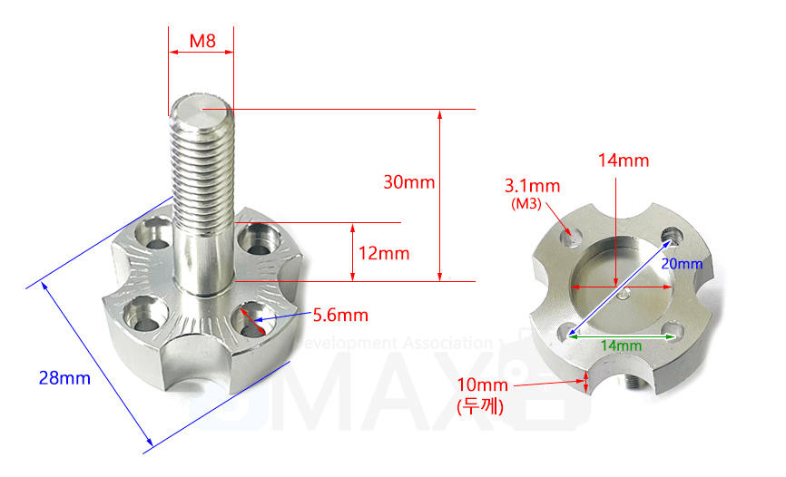¾Ë¾¾¹ðÅ© Prop Adapter For Leopard 5055, 5065 Series - ÇÁ·Ó¾Æ´äÅÍ 1