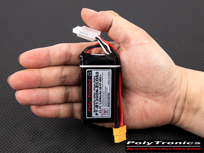 ¾Ë¾¾¹ðÅ© PT_1300_ECO55_3S PT-B1300N-ECO60 (11.1V, 3S1P, 60C+/JST-XT) ¸®Æ¬Æú¸®¸Ó ¹èÅ͸® - XT60 3
