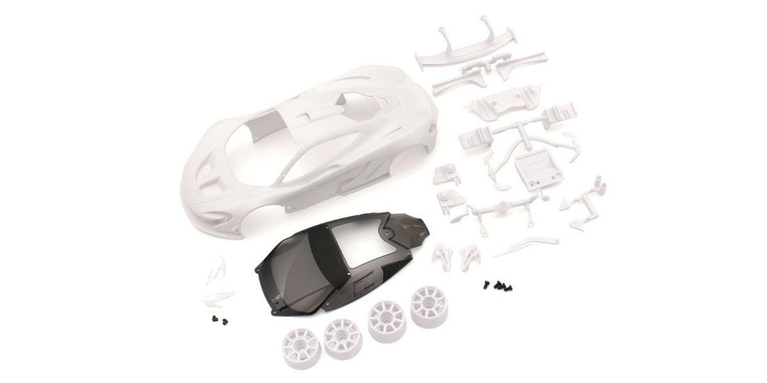 �˾���ũ KYMZN190 [KYOSHO] McLaren P1 GTR White body set(w/Wheel) 1