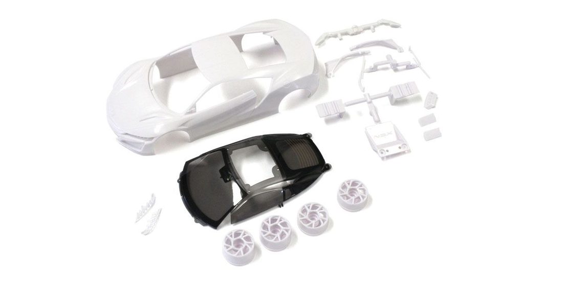 �˾���ũ KYMZN186 [KYOSHO] Honda NSX White body set(w/Wheels) 1