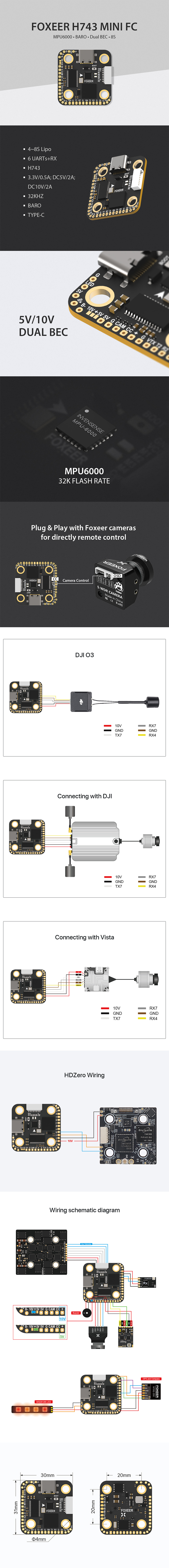 ¾Ë¾¾¹ðÅ© Æø½Ã¾î H7 ¹Ì´Ï 2020 ÇöóÀÌÆ® ÄÁÆ®·Ñ·¯ (MPU6000) 1
