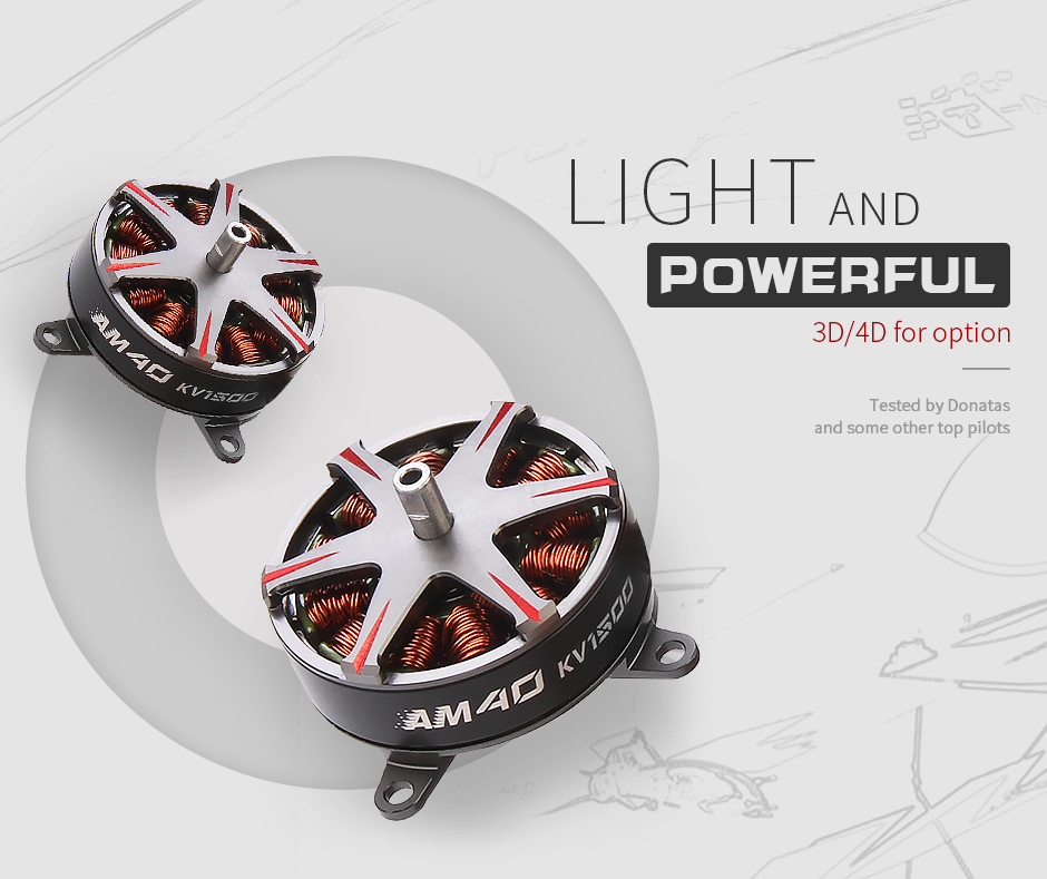 �˾���ũ  T-motor AM40-3D 1500KV ���� 2