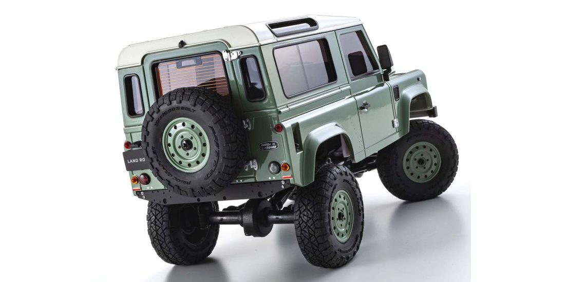 �˾���ũ KY32527GR [KYOSHO] MX-01 r/s Land Rover Defender 90 Green 9