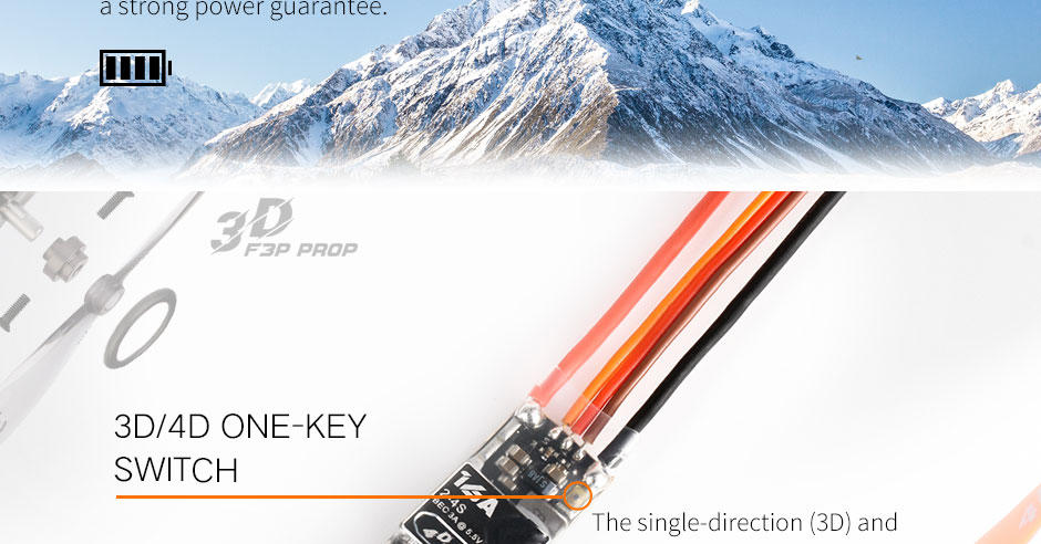¾Ë¾¾¹ðÅ© T-motor BPP-3D/4D 16A º¯¼Ó±â - Á¤, ¿ªÈ¸Àü ½Ç½Ã°£ º¯È¯ 4