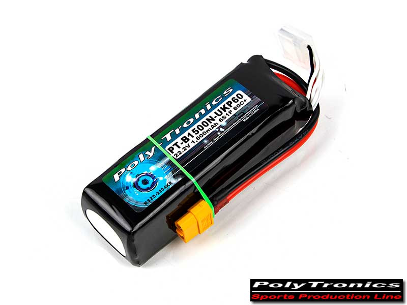 [˾ũ] PT-B1500N-UKP60-6S PT-B1500N-UKP60 (22.2V, 6S1P, 60C+/JST-XT) - Ƭ ͸ - XT60 2