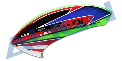 �˾���ũ HC6184T [ALIGN] T-Rex600XN Painted Canopy - Green 2