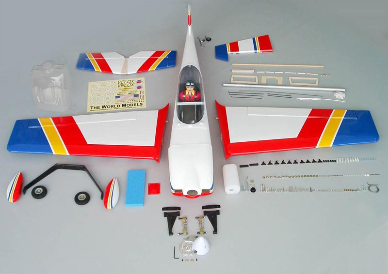 �˾���ũ  [World Models] 1650mm Velox Rev II - 60 ARF Kit 2