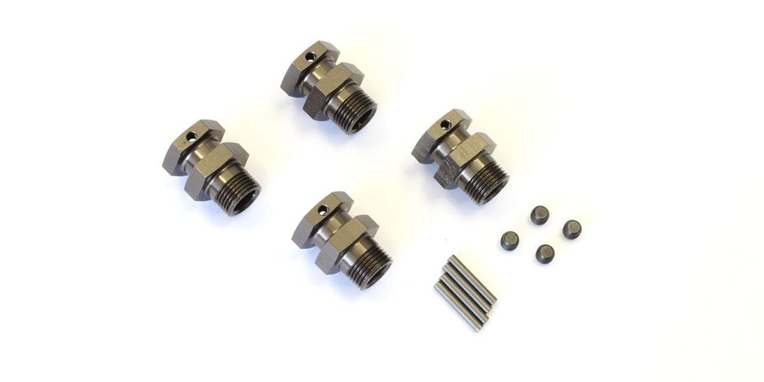 �˾���ũ KYIFW328GM [KYOSHO] Wheel Hub (L/Gunmetal/ST-RR Evo/4set) 1