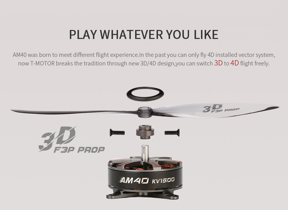 �˾���ũ  T-motor AM40-3D 1500KV ���� 5