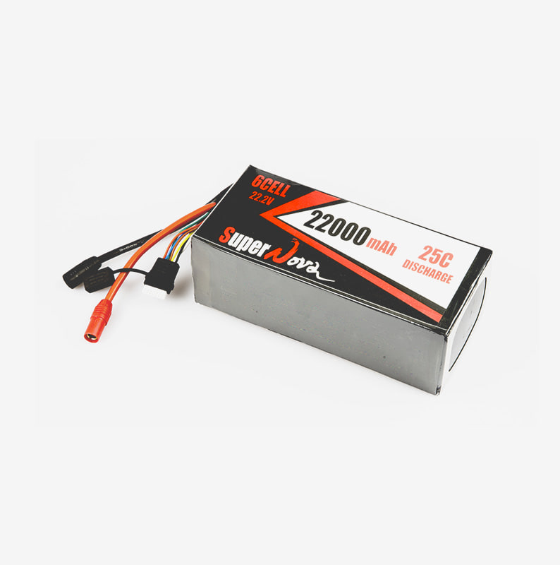 �˾���ũ SNV_22000_6S_25C [SNV] ���۳�� 22.2V 22000mah 25C ��Ƭ������ ���͸� - AS150 1