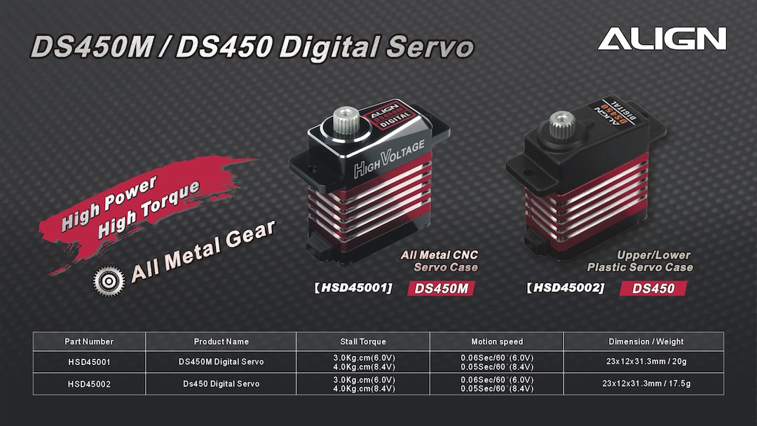 �˾���ũ SD45003T [ALIGN] DS450/455/M Digital Servo Motor 1