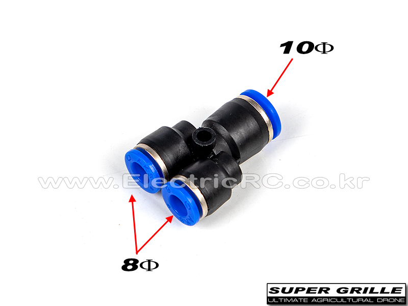 �˾���ũ SHR-TTT-1008 [SHR] T-Type One Touch Fitting(��10 ->��08) 1