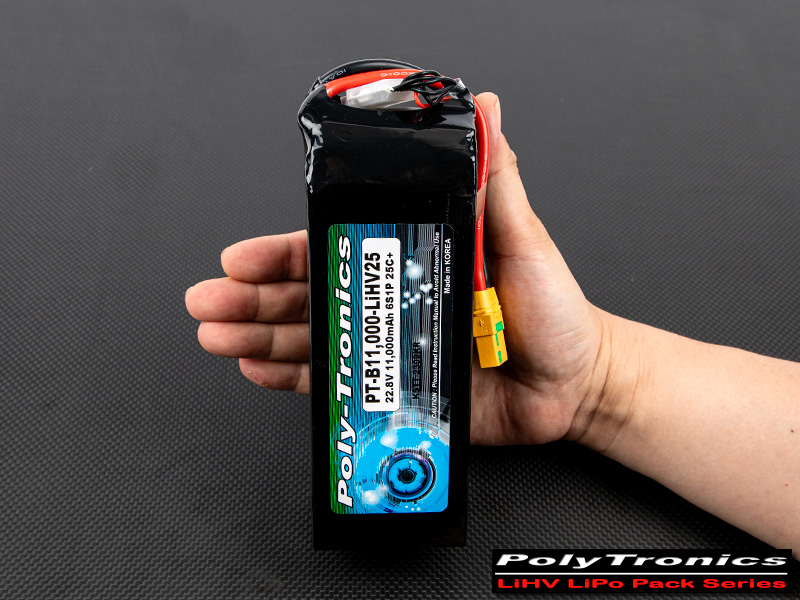 [�˾���ũ] PT-B11K-LiHV25-6S PT-B11000-LiHV25 (22.8V, 6S1P, 25C+/XT90) ��Ƭ������ ���͸� 3