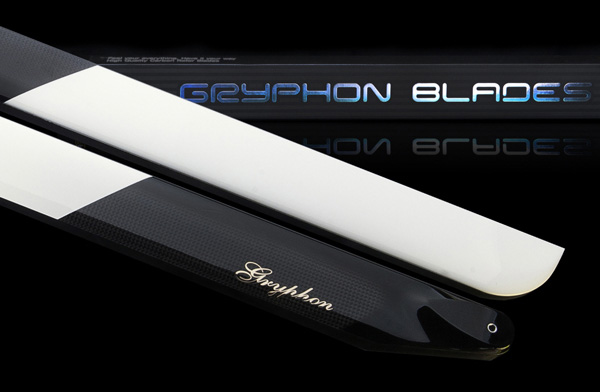 [ܼ] GMB-700NX [Gryphon] 700mm Extreme CF Blade for 90 Class Heli