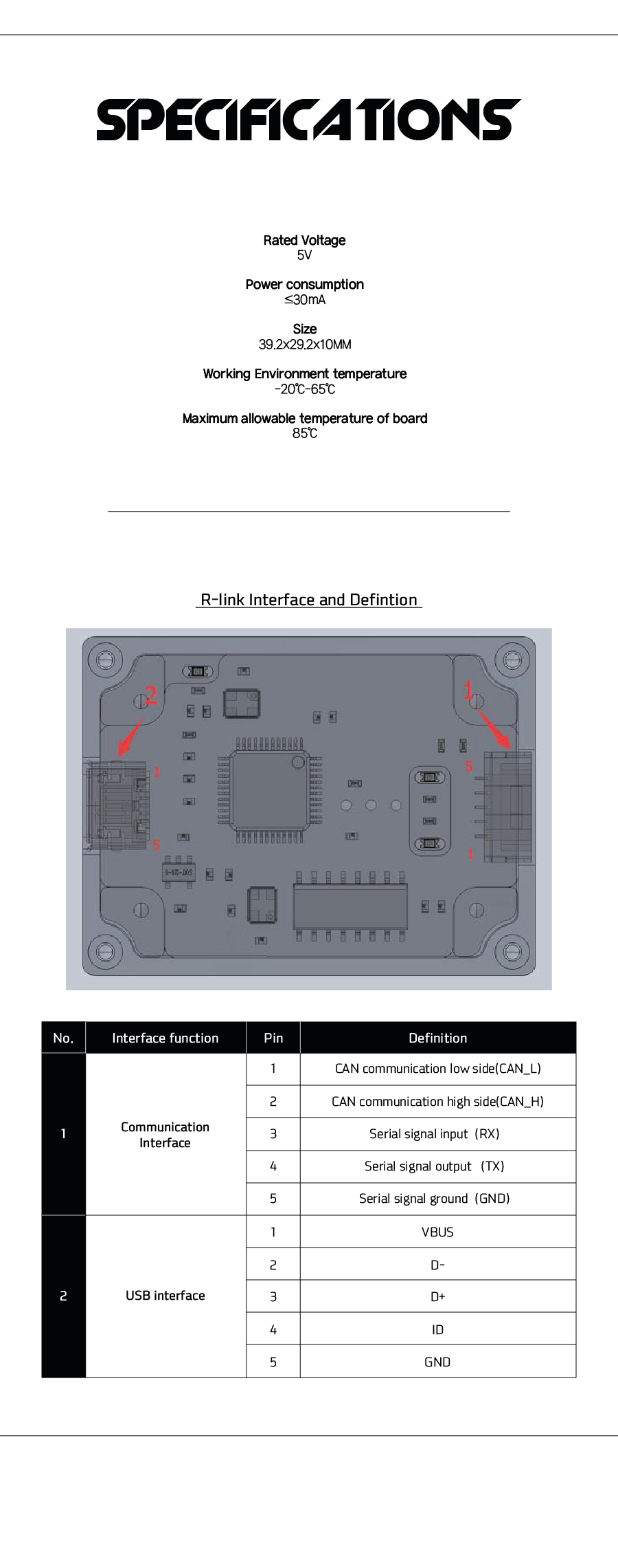 �˾���ũ  [T-MOTOR] RUBIK LINK ��� ��ũ V2 5