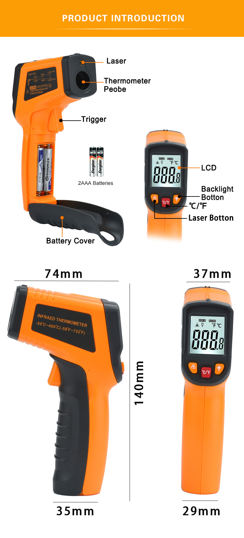 [�˾���ũ] TR-IR2A [TR] Infrared Thermometer (�����˽� ���ܼ� �µ���) 3