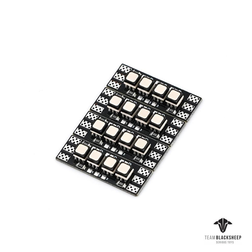 ¾Ë¾¾¹ðÅ© TBS LED RGB ·¹À̽º ¶óÀÌÆ® ¿ÍÀ̾î - ¹Ì´Ï »çÀÌÁî 8x25mm 4