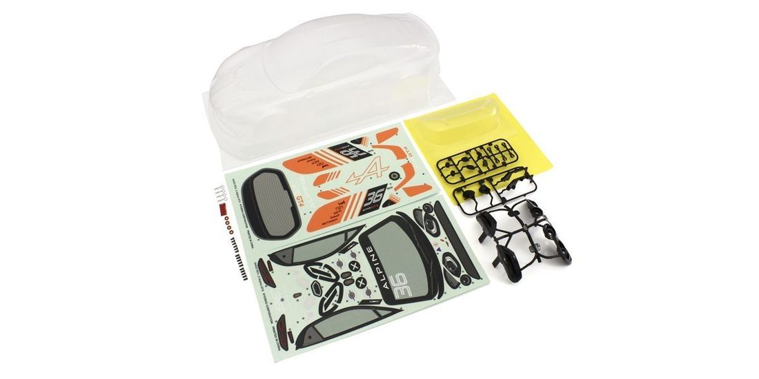 �˾���ũ KY39216 [KYOSHO] Alpine GT4 Non Decoration Body Set 1