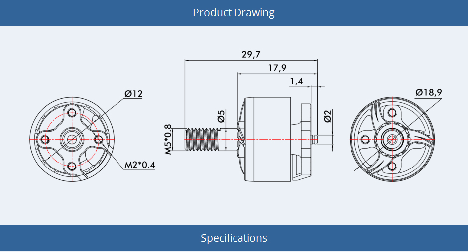 ¾Ë¾¾¹ðÅ© T-motor F1507 3800kv ¸ðÅÍ (½Ã³×Äg) 6