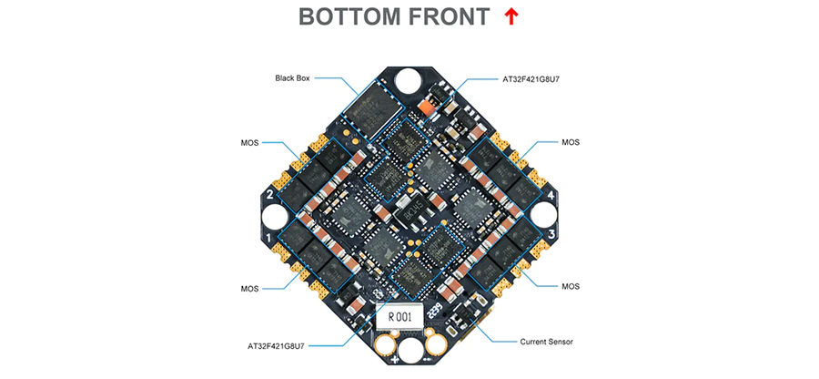 �˾���ũ  [BETAFPV] F722 35A AIO V2 ���� 6