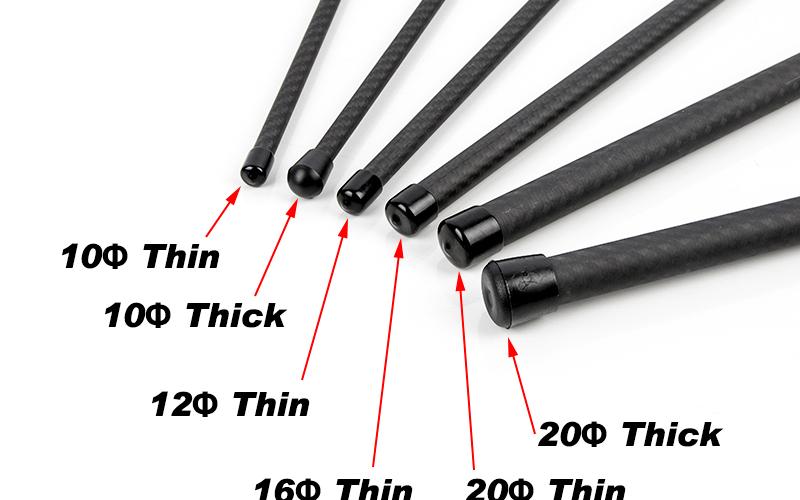 [�˾���ũ] PT-PUCAP-10TK [PT] Carbon/AL Boom End Cap(10��/�β���Ÿ��/4 pcs) 1