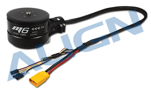�˾���ũ HML8120M01 [ALIGN] M6 Brushless Motor - CW(100KV/8120) 2