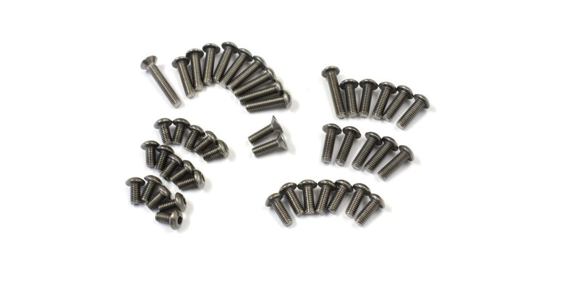 �˾���ũ KYLAW62 [KYOSHO] Titanium Screw Set (ZX6/ZX6.6) 1