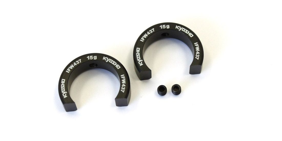 �˾���ũ KYIFW437-15 [KYOSHO] Front Knuckle Setting Weight(15g/2pcsMP9 1