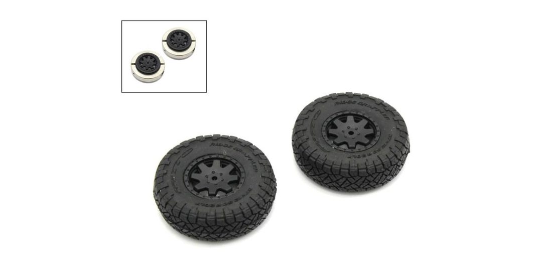 �˾���ũ KYMXTH001HW [KYOSHO] PremountedTire/Wheelw/Weight2pcs 4Runner 2
