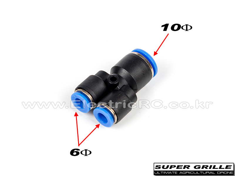 �˾���ũ SHR-TTT-1006 [SHR] T-Type One Touch Fitting(��10 ->��06) 1