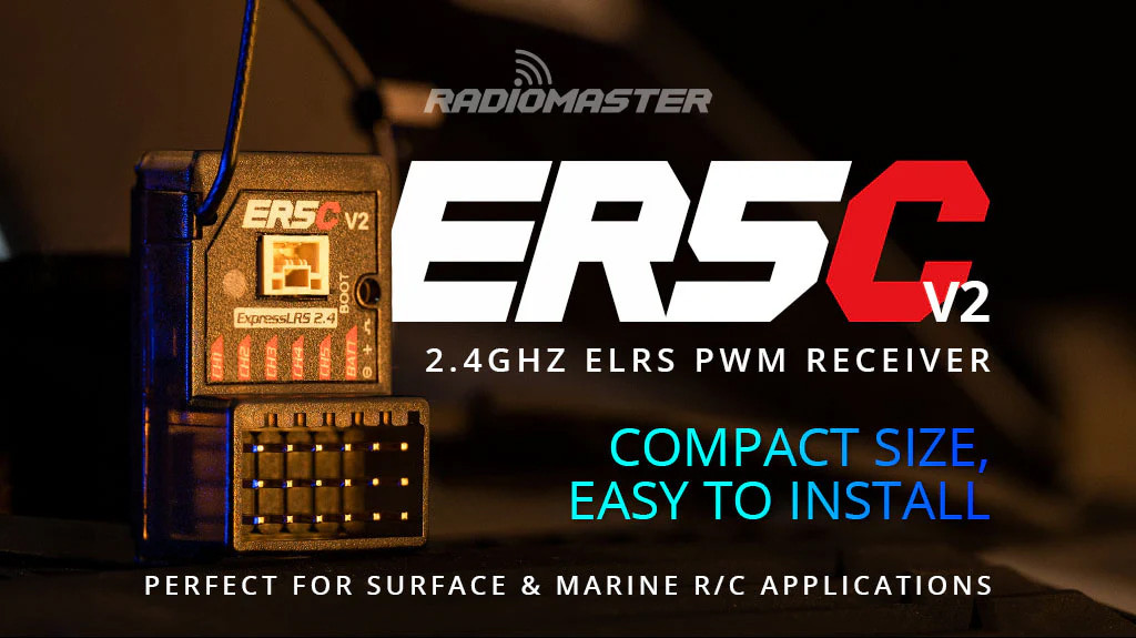 ¾Ë¾¾¹ðÅ© ¶óµð¿À¸¶½ºÅÍ ER5C V2 ELRS 2.4GHz PWM ¼ö½Å±â 1