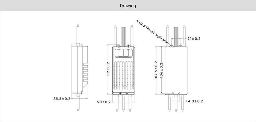�˾���ũ  [T-MOTOR] FLAME 180A HV �귯������ ���ӱ� - 6~14�� ��� 2