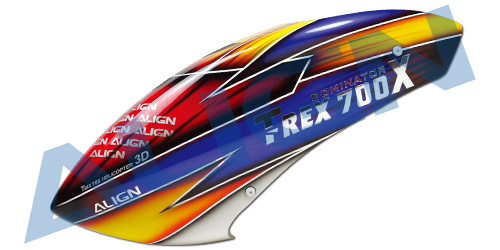 �˾���ũ HC7655T [Align] T-Rex700X Painted Canopy 1