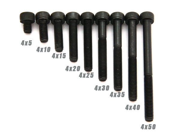 ¾Ë¾¾¹ðÅ© BU3227 M4x30mm Hex Wrench Bolt (6pcs) 1
