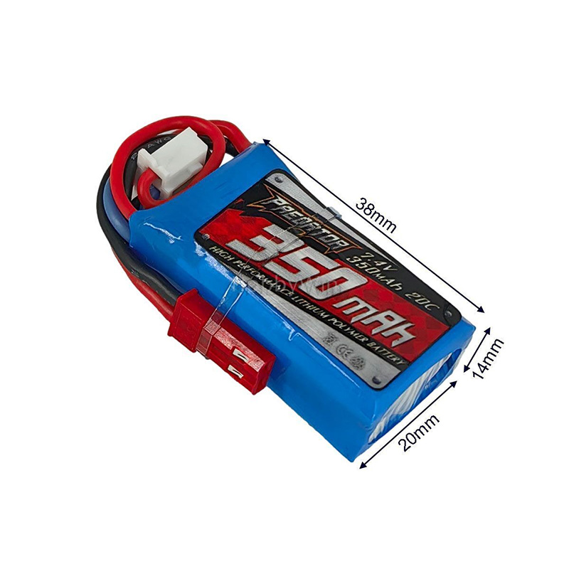 [˾ũ]  [FMS] 2S 7.4V 350mAh 20C Ƭ ͸ - JST 1