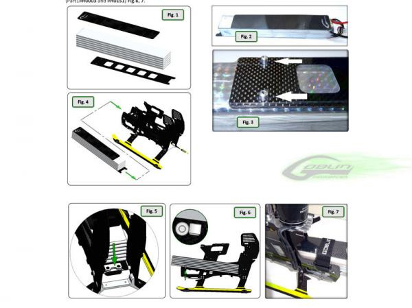 [˾ũ]  Battery Tray - Goblin 630/700/770 [H0149-S] 1