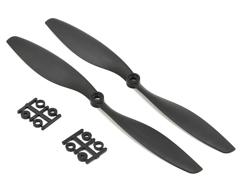 [ܼ] HZ6033 [HQ Prop] 9x4.7R Slow Flyer Prop Pusher 2 Set -  