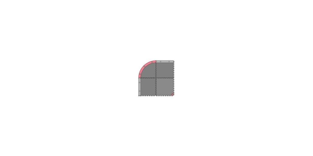 �˾���ũ KY87052-05B [KYOSHO] Mini-Z GP Circuit 50 Additional Corner Set 1