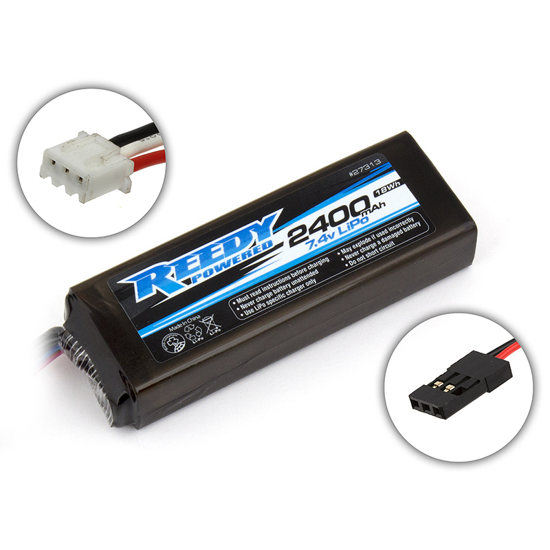 �˾���ũ AAK27313 [Associated Electrics] 7.4V 2400mAh ��Ƭ������ ���͸� - ������, ���ű� ���͸� 1