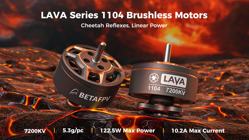 ¾Ë¾¾¹ðÅ© BETAFPV LAVA Series 1104 7200KVKV ¸ðÅÍ (1pcs) 1