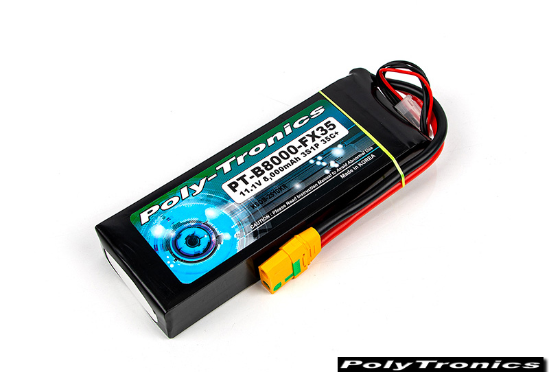 ¾Ë¾¾¹ðÅ© PT-B8000-FX35_3 PT-B8000-FX35 (11.1V, 3S1P, 35C /JST-XT/XT90S) ¸®Æ¬Æú¸®¸Ó ¹èÅ͸® - XT90 ¾ÈƼ½ºÆÄÅ© 2