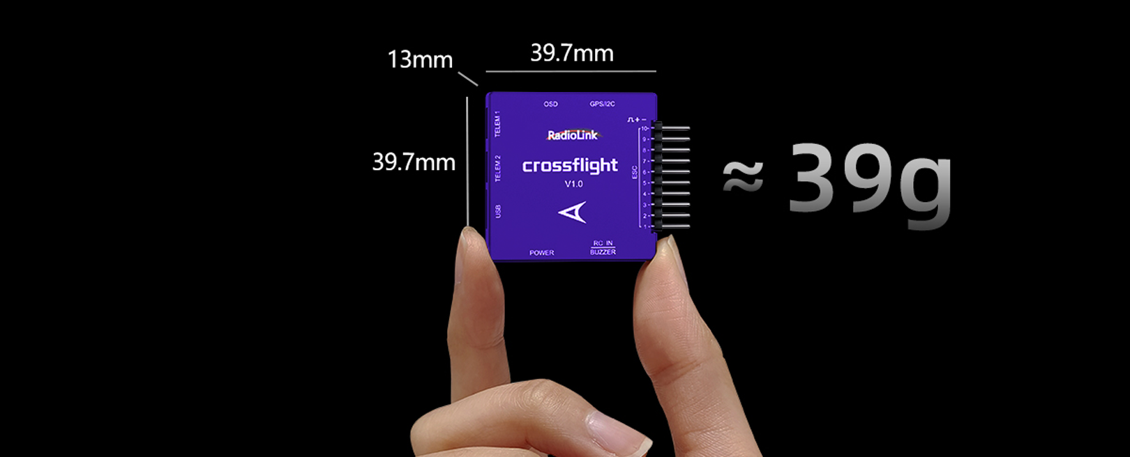 [�˾���ũ]  [RadioLink] crossflight ������Ʈ�ѷ� + TS100 Mini M10N GPS 16