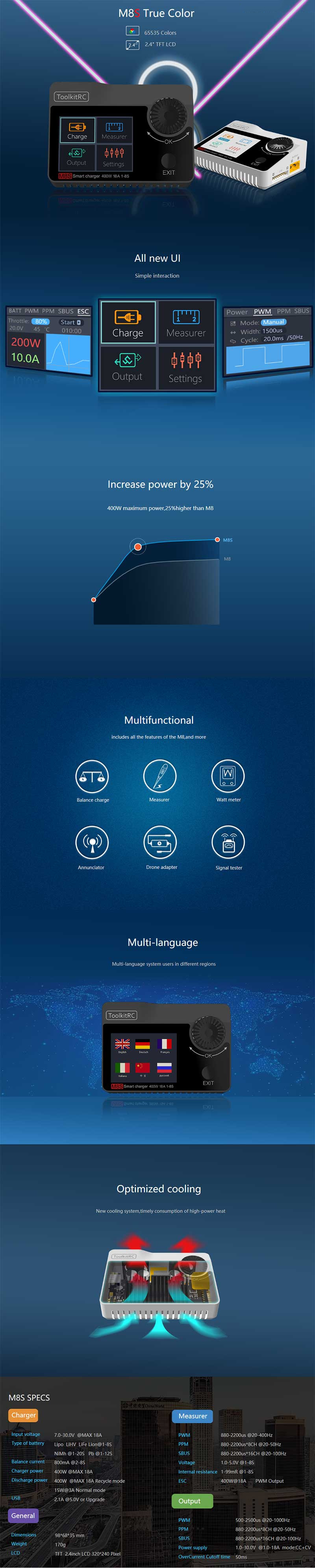 [�˾���ũ] M8S-S [TKRC] M8S 400W 18A ������ ��Ƽ ������ (�Ŀ����ö��� ����) - ����, �� üĿ, ���� �׽��� ��� ���� 1