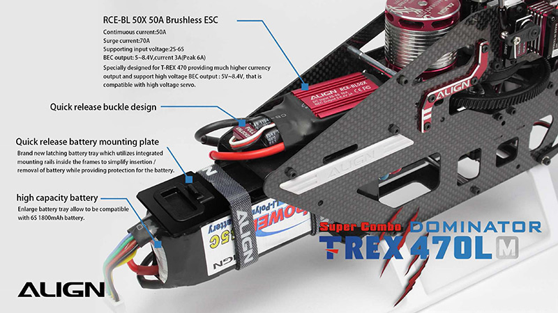 [ܼ] RH47E06XT [ALIGN] T-Rex470LM DOMINATOR KIT (, ӱ )