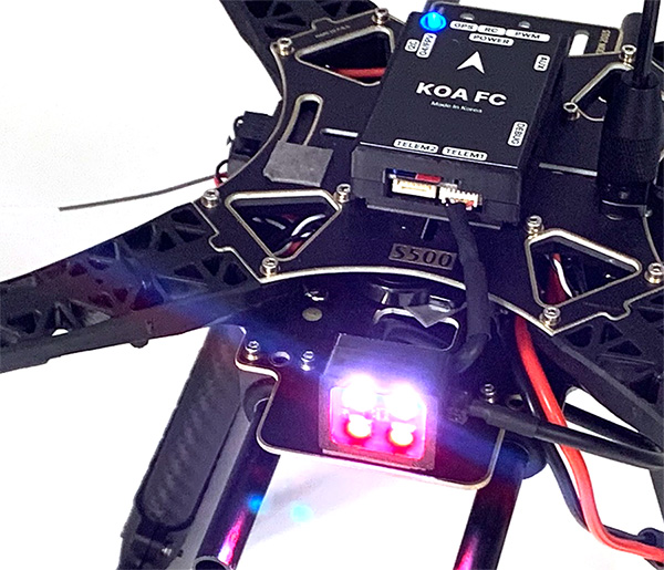 �˾���ũ 4-LED [KOAFC] �Ƚ�ȣũ�� ���� ��� ����ǥ�� 4�� ���� LED (GPS ATTI Loiter Althold �����庰 ���󱸺�) - ��� ���θ�� 4