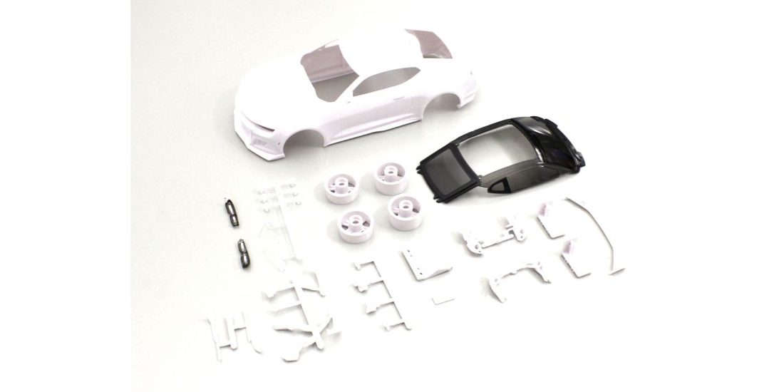 �˾���ũ KYMZN199 [KYOSHO] CHEVROLET CAMARO ZL1 WhiteBodySetw/Wheel 1